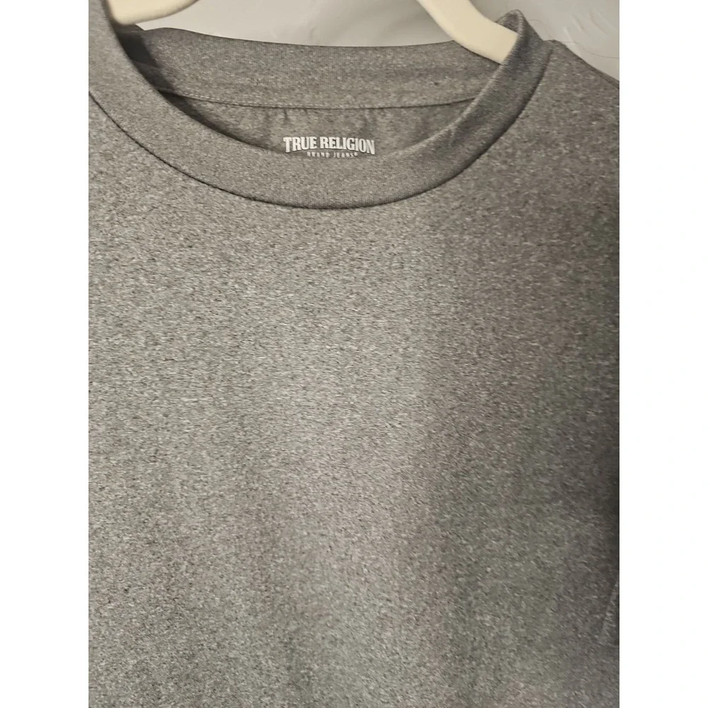 Men's Medium True Religion Super Soft Horseshoe Gray‎ Lounge Casual Layering 138